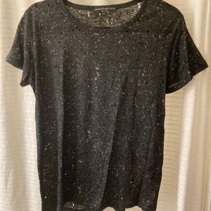 Generation Love Black & Silver T-Shirt - Small